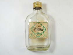 Régi retro üveg palack vodka Liptovsky Mikulás Csehszlovák - 1980-as évek