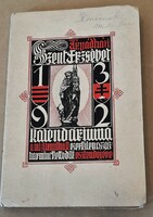 Szent istván troupe 1932 pocket calendar
