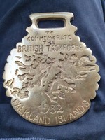British Falkland Islands military medallion