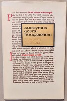 Anonymus: Gesta Hungarorum / Hasonmás kiadás