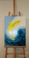 1.Tethys . 2.Circulatio. 2 db 50x70 cm-es cm-es eredeti Palaics Eszter alkotás tanúsítvánnyal.