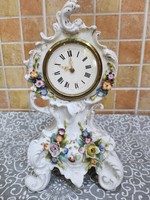 Alt wien antique Viennese porcelain table clock