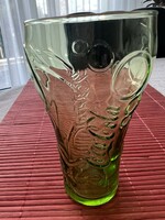 Coca cola glass cup - new-green