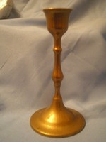 Antique Biedermeier .Solid copper candle holder rarity 13 cm