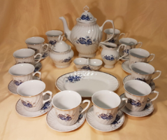 Never used 12-person gilded tea set apulum fine porcelain