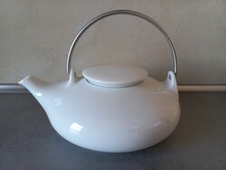 Arzberg tea world tunis white teapot