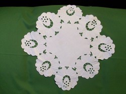 Nice embroidered tablecloth 48 x 48 cm