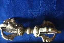 ANTIK  BRONZ DORDZSE - TIBETI  BUDDHISTA  SZERTARTÁSKELLÉK