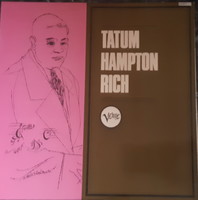 HAMPTON - TATUM - RICH TRIO    JAZZ LP  BAKELIT LEMEZ  VINYL