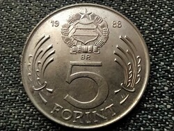 Népköztársaság (1949-1989) 5 Forint 1988 BP(id39372)