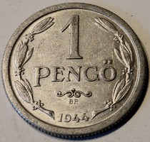 N/028 - 1944-es 1 pengő