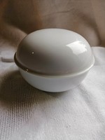 White porcelain sugar bowl