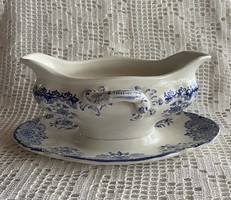 French earthenware sauce bowl