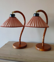 Vintage svéd asztali lámpa pár MARKSLÖJD