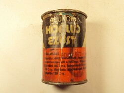 Retro festékes doboz - Hőálló ezüst - ALUKON gyártó - Kőbányai Könnyűfém - 1970-es évek