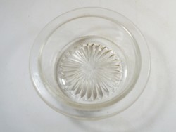 Retro régi üveg tál tálka - kb. 1970.80-as évekből