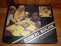 Kombi - Kolor retró társasjáték, Metalloplast (1986) Kombi-kolor