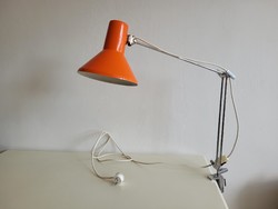 Old retro deer long arm adjustable table lamp mid century desk lamp