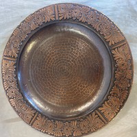 Lignifer solid bronze decorative bowl