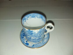 Antique English Copeland Spode Porcelain Mocha Cup (5)