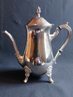 Silver-plated tea/coffee pot, spout