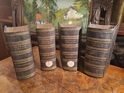 Breviarium romanum i-4 volumes buda 1814 in leather binding