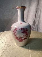Herend Indian basket pattern porcelain vase 28 cm.