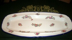 PRAG 1800-as évek KÉZIFESTETT 55 cm  BIEDER  HALAS TÁL ASZTALKÖZÉP  - Art&Decoration