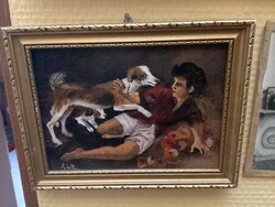 E.Wéber festménye,kiváló ajándék