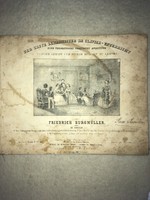 1839 Der Erste Lehrmeister Im Clavier- Unterricht. Friedrich Burgmüller. 3 Theille. Mainz bei