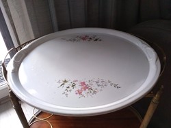 A huge antique stoneware tray from the 1800s!