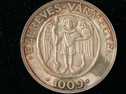 Ezer éves vármegye, Ecsedi Mária ezüstözött emlékérem díszdobozában