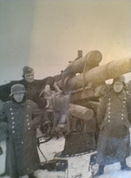 WW2 Wehrmacht Retteget Flak 88mm Eredeti 7x10 cm Foto