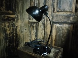 Bauhaus lamp, nice patina piece, renovated and rewired, industrial style table lamp