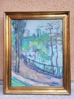 Emil Róbert Novotny (1898 - 1975) - lake detail