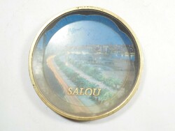 Retro cup coaster salou souvenir souvenir made in Spain