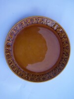 "Gránit" kistányér hibátlan állapotban.Zahajszky László tervezése  Jelzett. Ritka darab  ﻿d= 15,5 cm