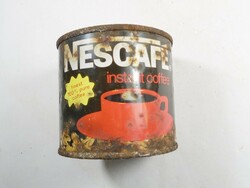 Retro fémdoboz pléh doboz - Nescafé Nestlé Délker - 1970-es évekből
