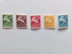 1933. CSERKÉSZ** - bélyegsor