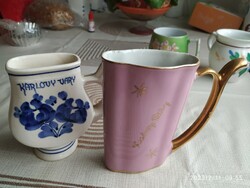 Porcelán fürdős pohár 2 db eladó!