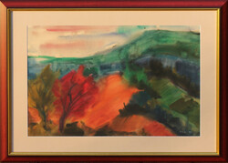 Hévizi Éva: Völgy, 1975
