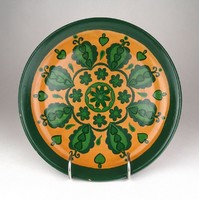 1E281 hand-painted ceramic table center serving bowl fruit bowl 23 cm
