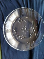 Glass serving bowl pearl 26 cm
