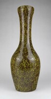 1L811 mid century retro glazed applied art ceramic vase 39 cm