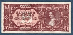 Százezer B.-pengő 1946 100000