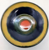 Retro tányér, falitányér, 14 cm