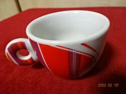 Italian porcelain thick-walled coffee cup with the inscription amore. Jokai.