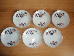 Ravenclaw flower pattern porcelain small plate set 6 pcs in one 14.5 cm (2p)