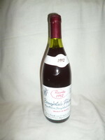 Régi francia vörös bor beaujolais primeur 1993