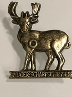 Deer badge, 3 x 2.5 cm